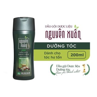 DẦU GỘI DƯỢC LIỆU NGUYÊN XUÂN XANH (DƯỠNG TÓC, PHỤC HỒI HƯ TỔN) 200ML 1