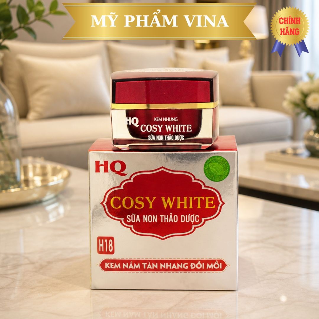 Kem HQ Cosy White H18 Nám Tàn Nhang Đồi Mồi 18gr