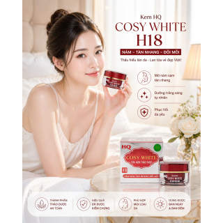 Kem HQ Cosy White H18 Nám Tàn Nhang Đồi Mồi 18gr 1