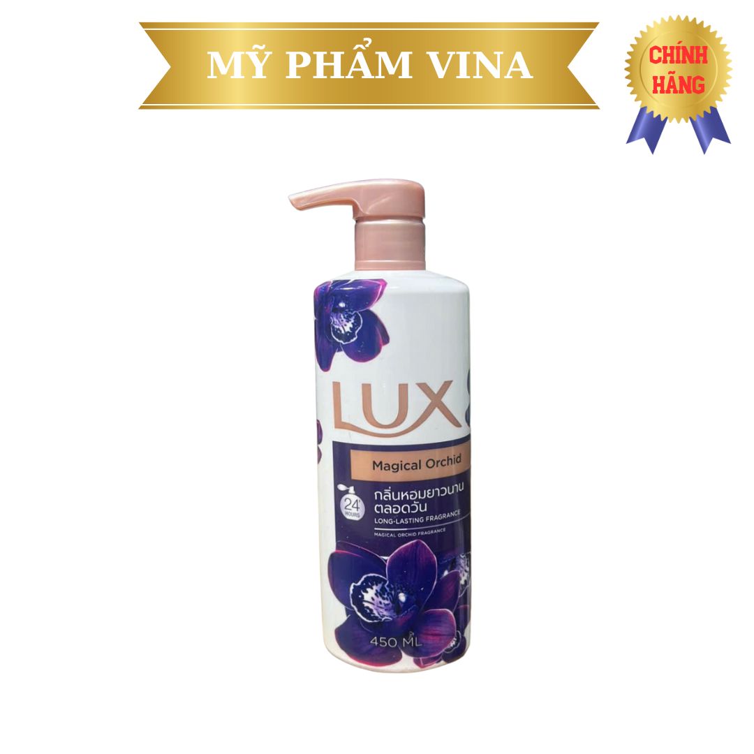 Sữa Tắm Lux Botanicals Hương Phong Lan Quyến Rũ 450g - THÁI LAN