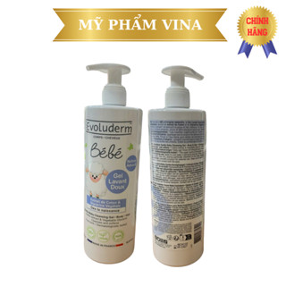 Sữa tắm gội toàn thân cho bé Evoluderm - 500ml 2