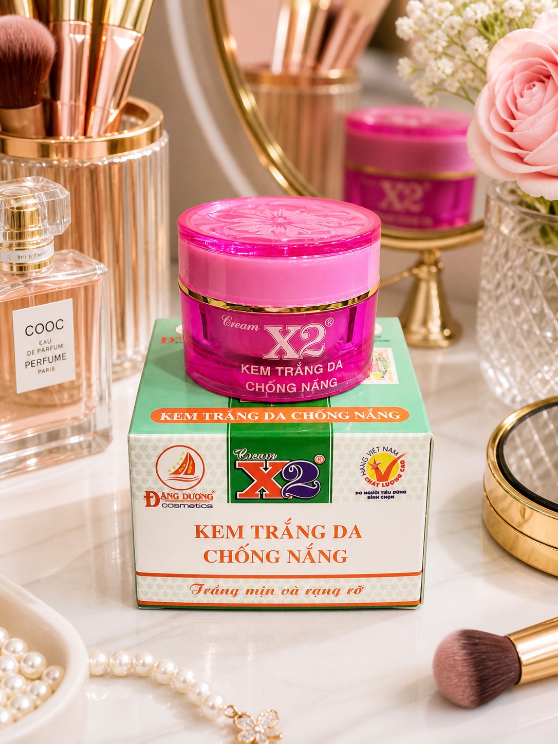 KEM X2 ĐĂNG DƯƠNG - KEM X2 TRẮNG DA CHỐNG NẮNG 8GR 1