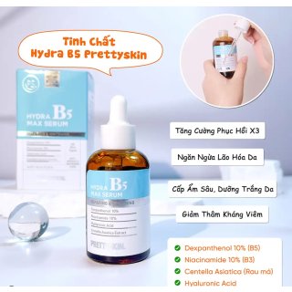 SERUM PHỤC HỒI DƯỠNG TRẮNG B5 PRETTY SKIN HYDRAT B5 MAX SERUM 50ML 1