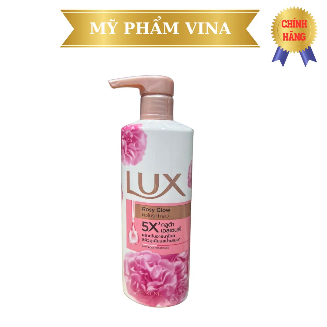 Sữa Tắm Lux Hương Hoa Hồng Pháp Soft Rose 450ml – Hàng Thái Lan