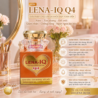 Kem LENA-IQ Q4 nám - Tàn nhang - Đồi mồi - Giảm nhăn - Chống nắng - Ngăn ngừa lão hóa da (20g)
