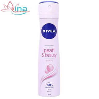Xịt ngăn mùi Nivea Pearl & Beauty ngọc trai đẹp quyến rũ 150ml 2