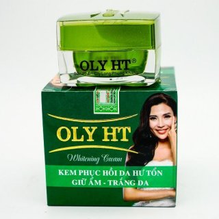 Kem OLY HT Phục hồi da hư tổn Giữ ẩm Dưỡng trắng da 25gr 2