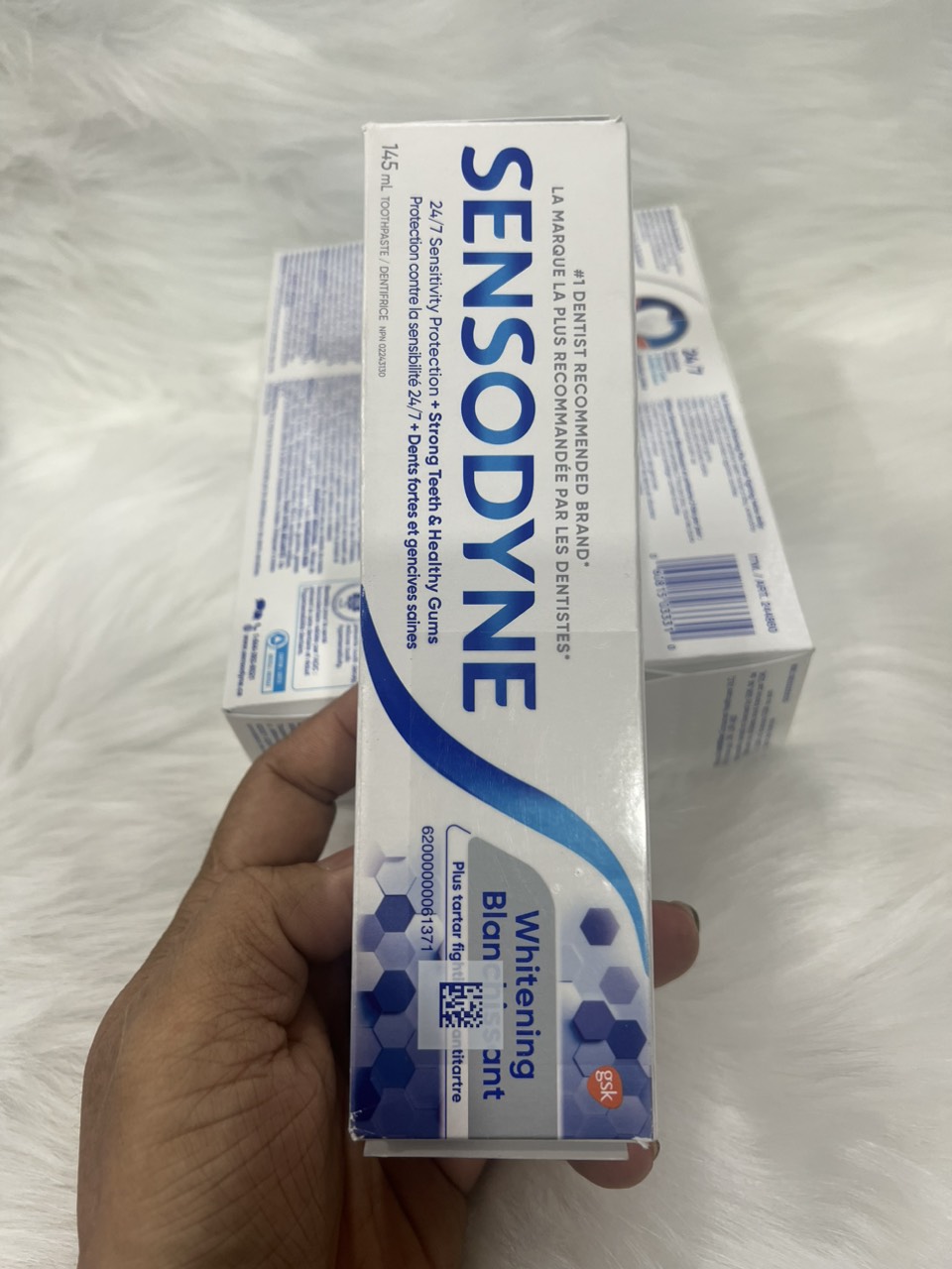 Kem đánh răng Sensodyne Whitening Blanchissat 145ML - Mỹ 1