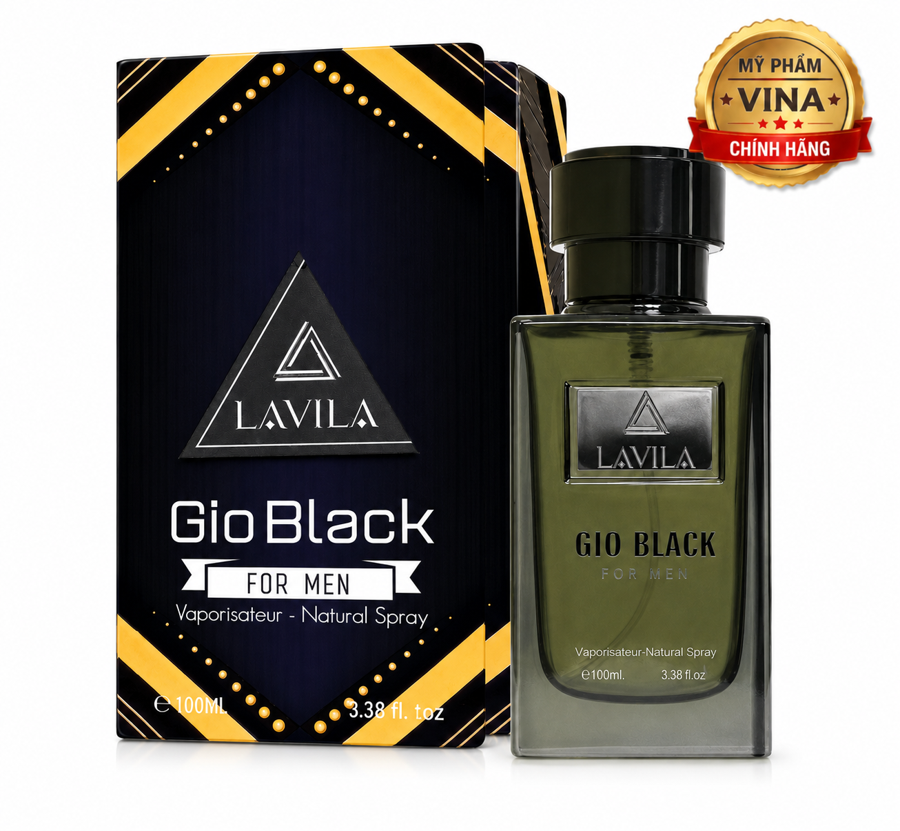  NƯỚC HOA NAM LAVILA GIO BLACK 100ML  1