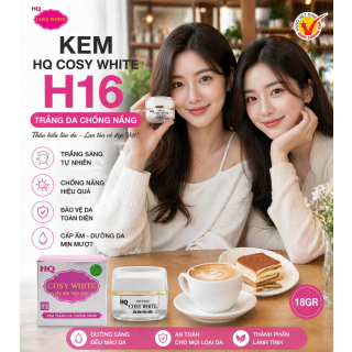 Kem HQ Cosy White H16 Trắng Da Chống Nắng 18GR 2