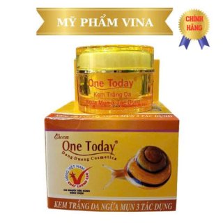 Kem ốc sên One Today VIP ngừa mụn - nám ,trắng da 3 tác dụng 15g