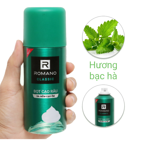 Bọt cạo râu Romano Classic 175ml 1