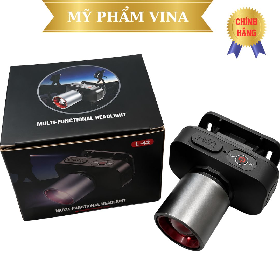 Đèn pin đội đầu L42 ánh sáng trắng 1
