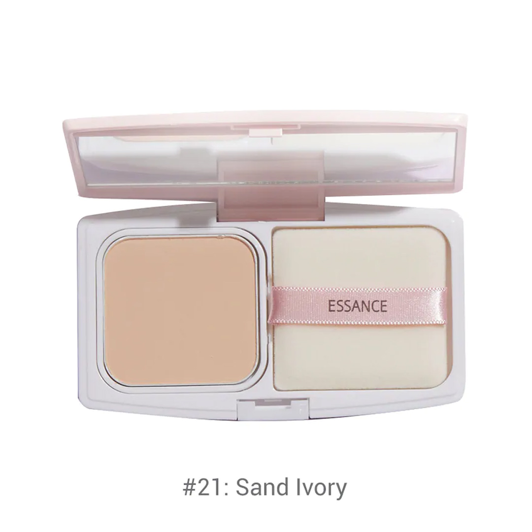 Phấn nền siêu mịn lâu trôi Essance Veil Fit Two Way Cake SPF40/PA++ 7g - SỐ21 : Sắc Da Tự Nhiên