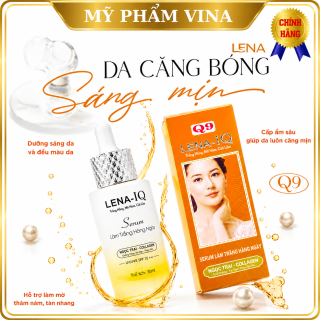 Serum Làm Trắng Hàng Ngày LENA-IQ _Q9 50ML -  Hỗ Trợ Trắng Da, Ngừa Mụn, Mờ Nám, Chăm Sóc Da