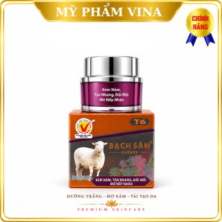 Kem Bạch Sâm T6 LUXURY Sạch Nám Tàn Nhang  Đồi Mồi Chống Nhăn Dưỡng Trắng Phục Hồi Da