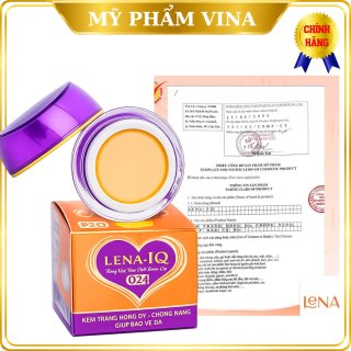 Kem LENA-IQ Q24 Trắng Hồng Da - Chống Nắng - Bảo Vệ Da Mặt - Ngăn Ngừa Lão Hóa10g