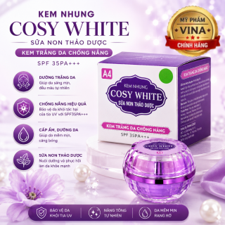 Kem Cosy White A4 dưỡng trắng da chống nắng 20gr