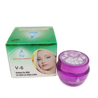 Kem Nhật Việt Ngọc Trai Đen - Sữa Ong Chúa - Dưỡng Da Mặt - Se Khít Lỗ Chân Lông V6 (8g) 1