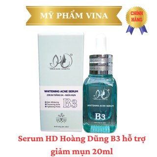 ( Xanh) Serum HD Hoàng Dũng B3 - Hỗ trợ dưỡng trắng da, giảm mụn 20ml 1
