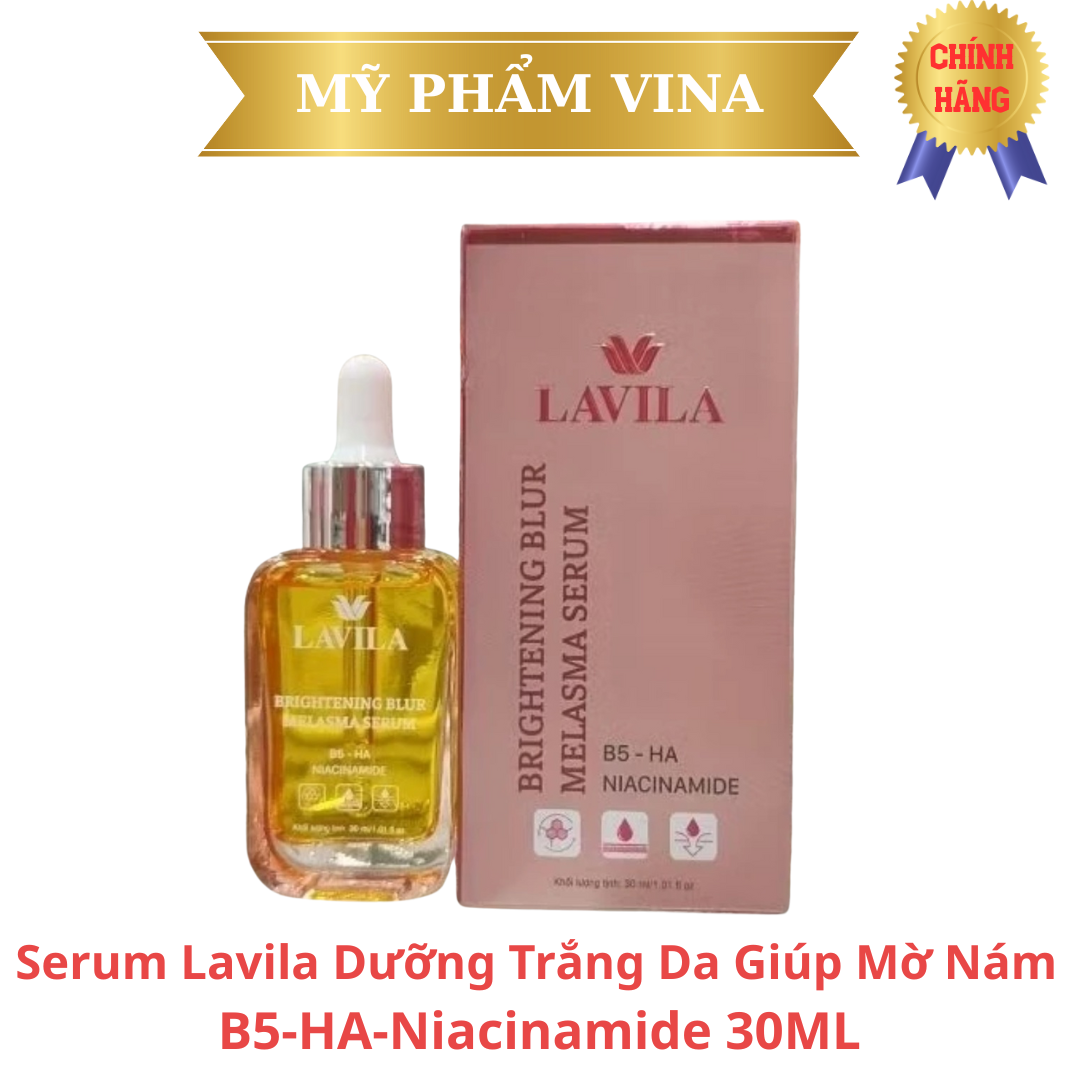 Serum Lavila Dưỡng Trắng Da Giúp Mờ Nám B5-HA-Niacinamide 30ML 1