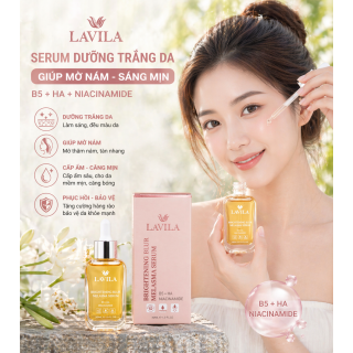 Serum Lavila Dưỡng Trắng Da Giúp Mờ Nám B5-HA-Niacinamide 30ML
