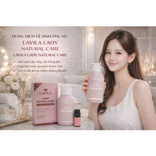 Dung Dịch Vệ Sinh Phụ Nữ Lavila Lady Natural Care 280ML