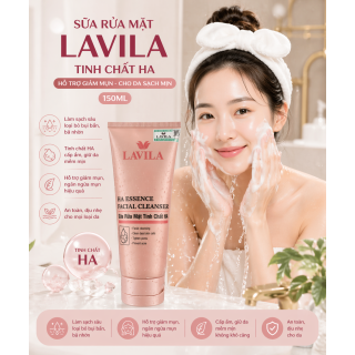 Sữa Rửa Mặt Lavila Chiết Xuất Thảo Dược Giảm Mụn Sáng Da 150ML