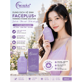 ( Màu tím) Dung dịch vệ sinh Faceplus+ Feminine Hygience Solution 280ml