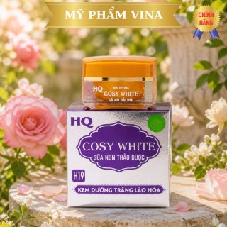 Kem HQ Cosy White H19 Dưỡng Trắng Da Ngừa Lão Hóa 19g