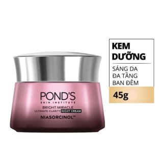Kem Dưỡng Da Trắng Hồng Rạng Rỡ Ponds White Beauty Ban Đêm 45gr 2