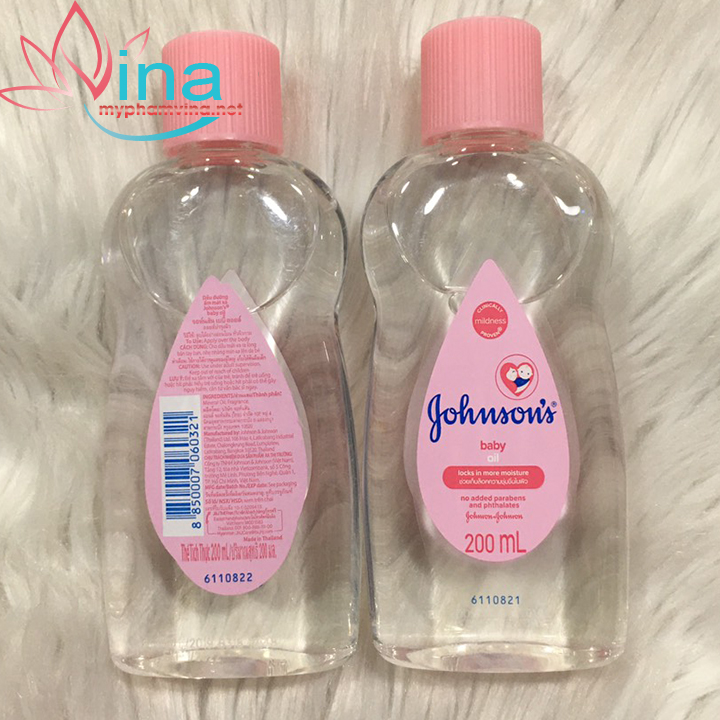 Dầu masage và dưỡng ẩm Johnsons Baby (200ml) 2