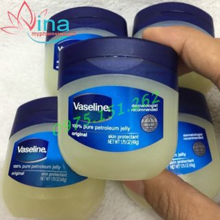 Sáp dưỡng ẩm Vaseline Pure Petroleum jelly Original 49g 1