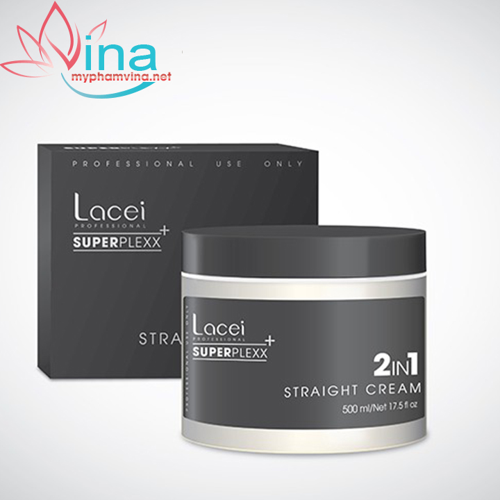 Duỗi phủ mịn phục hồi 2 trong 1 Lacei Straight Cream 400ml (Không cần kem dập) 1
