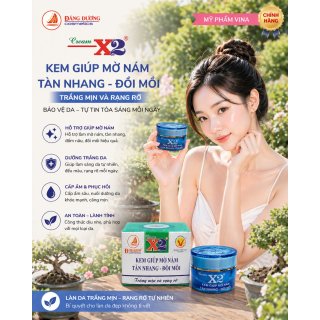 KEM X2 ĐĂNG DƯƠNG - KEM X2 NÁM TÀN NHANG ĐỒI MỒI 8GR