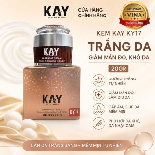 KEM KAY KY17 Trắng Da Giảm Mẩn Đỏ Khô Da 20gr