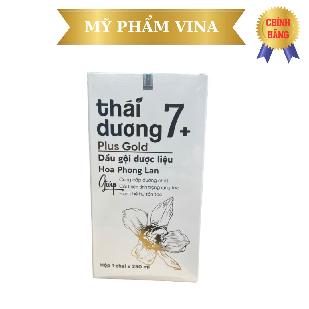 Dầu gội dược liệu Thái Dương 7Plus chai 250ml