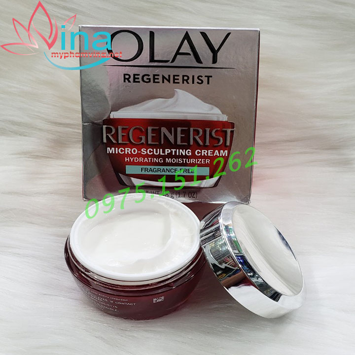 Kem dưỡng da chống lão hóa Olay Regenerist Micro Sculpting Cream 48g