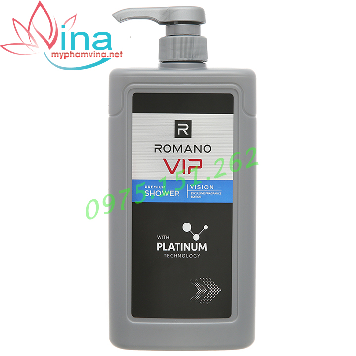 Sữa tắm Romano VIP VISION 650g
