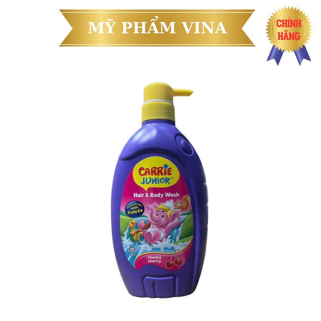 Tắm gội toàn thân Carrie Junior - hương Cherry 700Gr 1